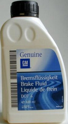 General motors ��������� �������� dot 4, "BRAKE FLUID", 0.5� | ������� 1942058