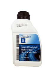 General motors ��������� �������� GM DOT-4 Brake Fluid (0,5�) | ������� 1942421