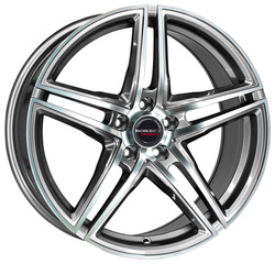 ���� ����� Borbet XRT 17/8 ET45 Graphite polished | ������� WHS097755