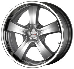 ���� ����� Mak G-Five 20/9 ET20 Hyper silver steel lip | ������� WHS058990