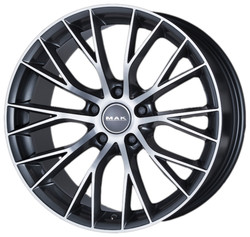 ���� ����� Mak Munchen 16/7 ET35 Gun metallic - mirror face | ������� WHS102024