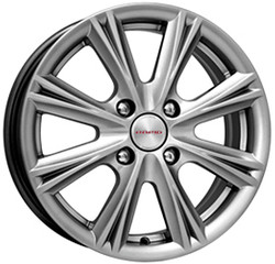 Rapid RAPID ������ (KC416) 6.0X15 4/100 ET48 d54.1 /black platinum/ [r9881] | ������� R9881