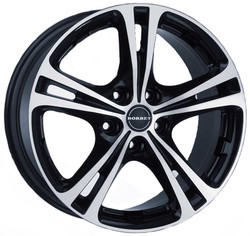 ���� ����� Borbet XL 18/8 ET50 Schwarz poliert | ������� WHS059279