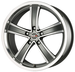 ���� ����� Mak Chrono 19/8,5 ET40 Gun metallic - mirror face | ������� WHS058979