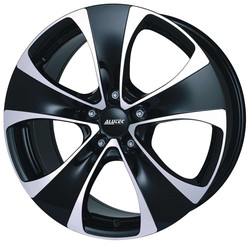 ���� ����� Alutec Dynamite 19/8,5 ET38 Diamant black front polished | ������� WHS057460