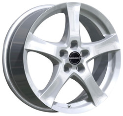 ���� ����� Borbet F 16/6,5 ET50 brilliant-silber | ������� WHS110384