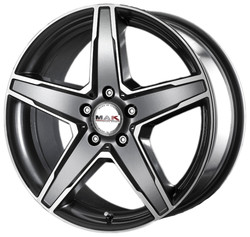 ���� ����� Mak Stern 16/7,5 ET45,5 Gun metallic - mirror face | ������� WHS102109