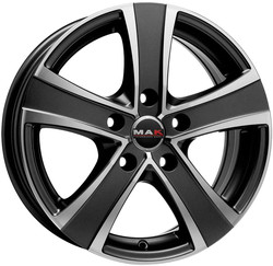 ���� ����� Mak Fuoco 5 19/8,5 ET50 Ice black | ������� WHS098229