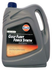 �������� �������� ����� Gulf Fleet Force Synth SAE 10W-40 (4�) ������������� | ������� 8717154952896