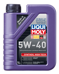 �������� �������� ����� Liqui moly Synthoil High Tech SAE 5W-40 ������������� | ������� 1924