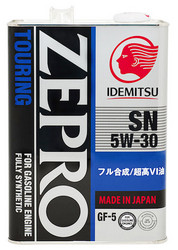 �������� �������� ����� Idemitsu Zepro Touring Sn/Gf-5 5W-30 4� ������������� | ������� 1845041