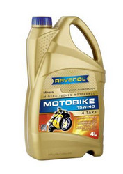 �������� �������� ����� Ravenol Motobike 4-T Mineral 15W-40 ����������� | ������� 4014835731394