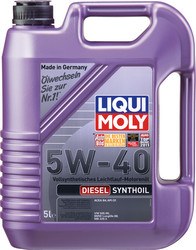 �������� �������� ����� Liqui moly Diesel Synthoil SAE 5W-40 ������������� | ������� 1927