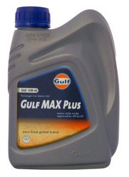 �������� �������� ����� Gulf Max Plus SAE 10W-40 (1�) ����������� | ������� 8717154950380