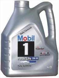 �������� �������� ����� Mobil 1 Peak Life SAE 5W-50 (4�)  | ������� 152082