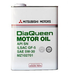 �������� �������� ����� Mitsubishi Dia Queen Motor Oil SAE 5W-30 API SN/GF-5 (4�)  | ������� MZ102701