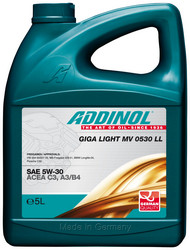 �������� �������� ����� Addinol Giga Light MV 0530 LL 5W-30, 5� ������������� | ������� 4014766241108