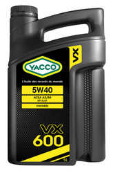 �������� �������� ����� Yacco VX 600 ������������� | ������� 302922