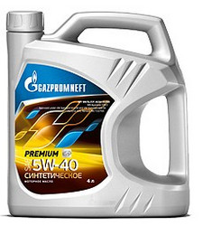 �������� �������� ����� Gazpromneft Premium 5W-40, 1� ������������� | ������� 2389901311