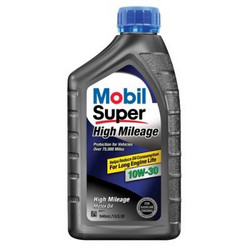 �������� �������� ����� Mobil Super high Mileage 10W-30 ������������� | ������� 071924970311