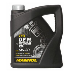 �������� �������� ����� Mannol O.E.M. for Hyundai Kia 5W-30 ������������� | ������� 4036021401485