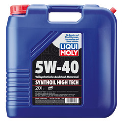 �������� �������� ����� Liqui moly Synthoil High Tech SAE 5W-40 ������������� | ������� 1308
