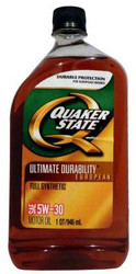 �������� �������� ����� Quaker state Ultimate Durability European Full Synthetic SAE 5W-30 Motor Oil ������������� | ������� 073102040557