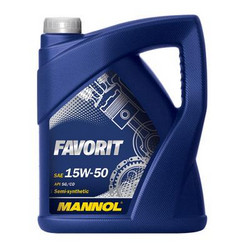 �������� �������� ����� Mannol Favorit SAE 15W/50 ����������������� | ������� 4036021505404