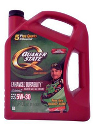 �������� �������� ����� Quaker state Enhanced Durability Higher Mileage Engine SAE 5W-30 Motor Oil ������������� | ������� 073102013445