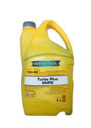 �������� �������� ����� Ravenol Turbo Plus SHPD SAE 15W-40 ����������� | ������� 4014835726154