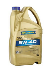 �������� �������� ����� Ravenol VDL SAE 5W-40 ������������� | ������� 4014835723757