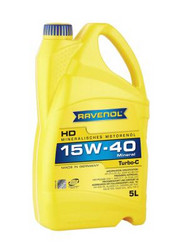�������� �������� ����� Ravenol Turbo-C HD-C SAE 15W-40 ����������� | ������� 4014835724556