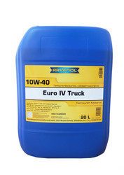 �������� �������� ����� Ravenol EURO IV Truck SAE10W-40 (20 �) new  | ������� 4014835725928