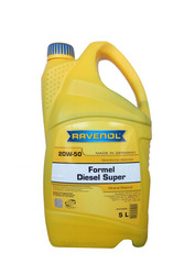 �������� �������� ����� Ravenol Formel Diesel Super SAE 20W-50 ����������� | ������� 4014835726451
