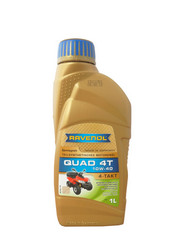 �������� �������� ����� Ravenol ����� ��� ������������ QUAD 4T SAE10W-40 (1�) ����������������� | ������� 4014835771116