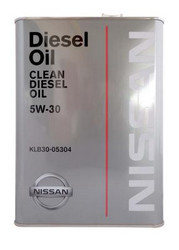 �������� �������� ����� Nissan Clean Diesel Oil 5W30 DL-1 ������������� | ������� KLB3005304