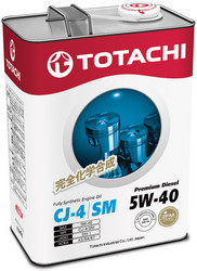 �������� �������� ����� Totachi Premium Diesel Fully Synthetic CJ-4/SM 5W-40, 4� ������������� | ������� 4562374690745