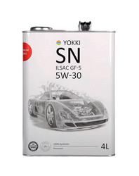 �������� �������� ����� Yokki SAE 5W30 API SN ������������� | ������� YFS530SN4