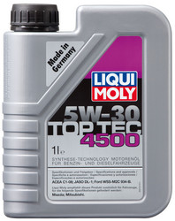�������� �������� ����� Liqui moly Top Tec 4500 SAE 5W-30 Hc-������������� | ������� 3724