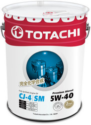 �������� �������� ����� Totachi Premium Diesel Fully Synthetic CJ-4/SM 5W-40, 20� ������������� | ������� 4562374690769