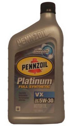 �������� �������� ����� Pennzoil Platinum VX 5W30 ������������� | ������� 071611000499