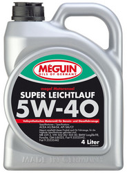 �������� �������� ����� Meguin Megol Motorenoel Super Leichtlauf 5W-40 ������������� | ������� 4355