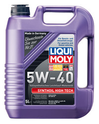 �������� �������� ����� Liqui moly Synthoil High Tech SAE 5W-40 ������������� | ������� 1925