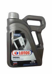 �������� �������� ����� Lotos Diesel SAE 15W-40 (4�) ����������� | ������� 5900925245423