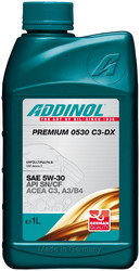 �������� �������� ����� Addinol Premium 0530 C3-DX 5W-30, 1� ������������� | ������� 4014766073570