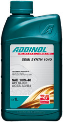 �������� �������� ����� Addinol Semi Synth 1040, 1� ����������������� | ������� 4014766072702