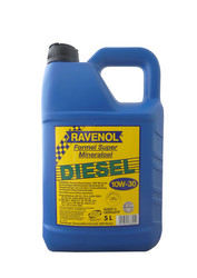 �������� �������� ����� Ravenol Formel Diesel Super 10W-30, 5� ����������� | ������� 4014835633452