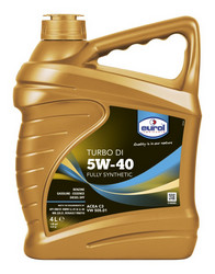 �������� �������� ����� Eurol  Turbo DI 5W40 SM/CF, 4� (����.) ������������� | ������� E1000854L