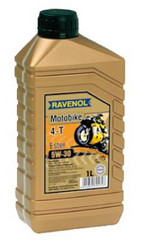 �������� �������� ����� Ravenol Motobike 4-T Ester 5W-30, 1�  | ������� 4014835701717