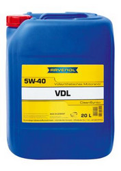 �������� �������� ����� Ravenol VDL SAE 5W-40 ������������� | ������� 4014835723726